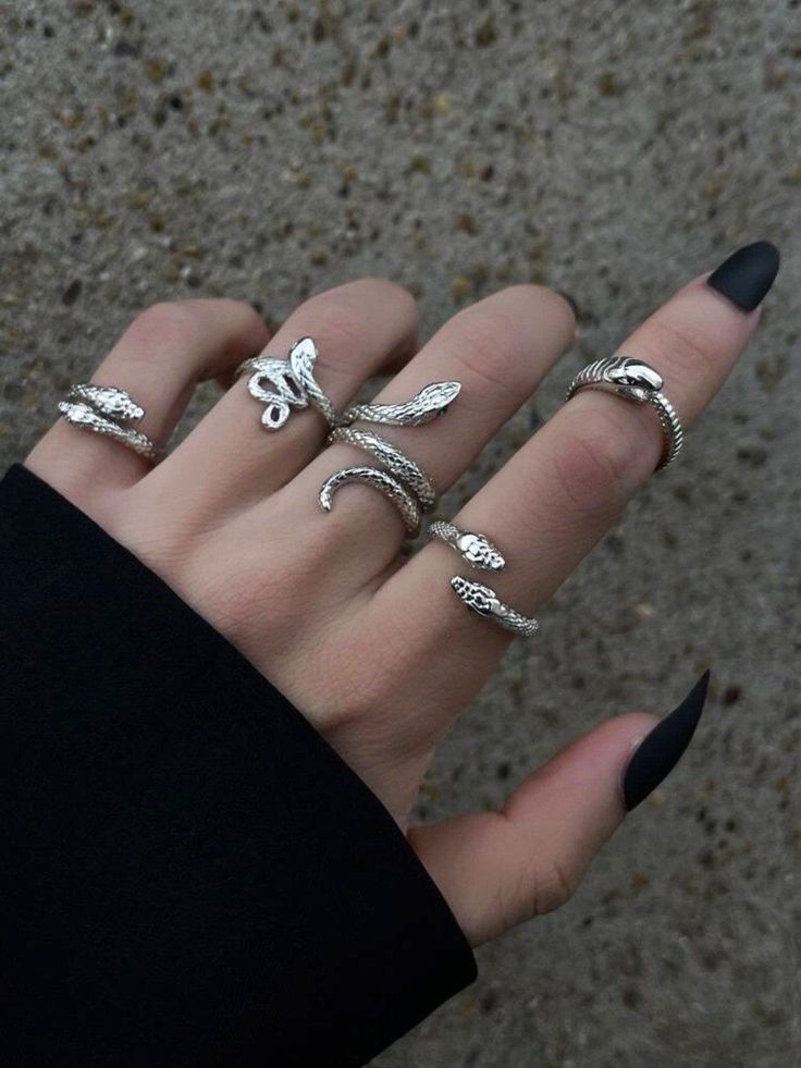 Eternal Silver Ring Collection